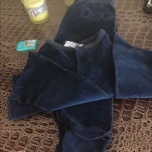 Dolce & gabbana 2 piece velour outfit 9 month d&G